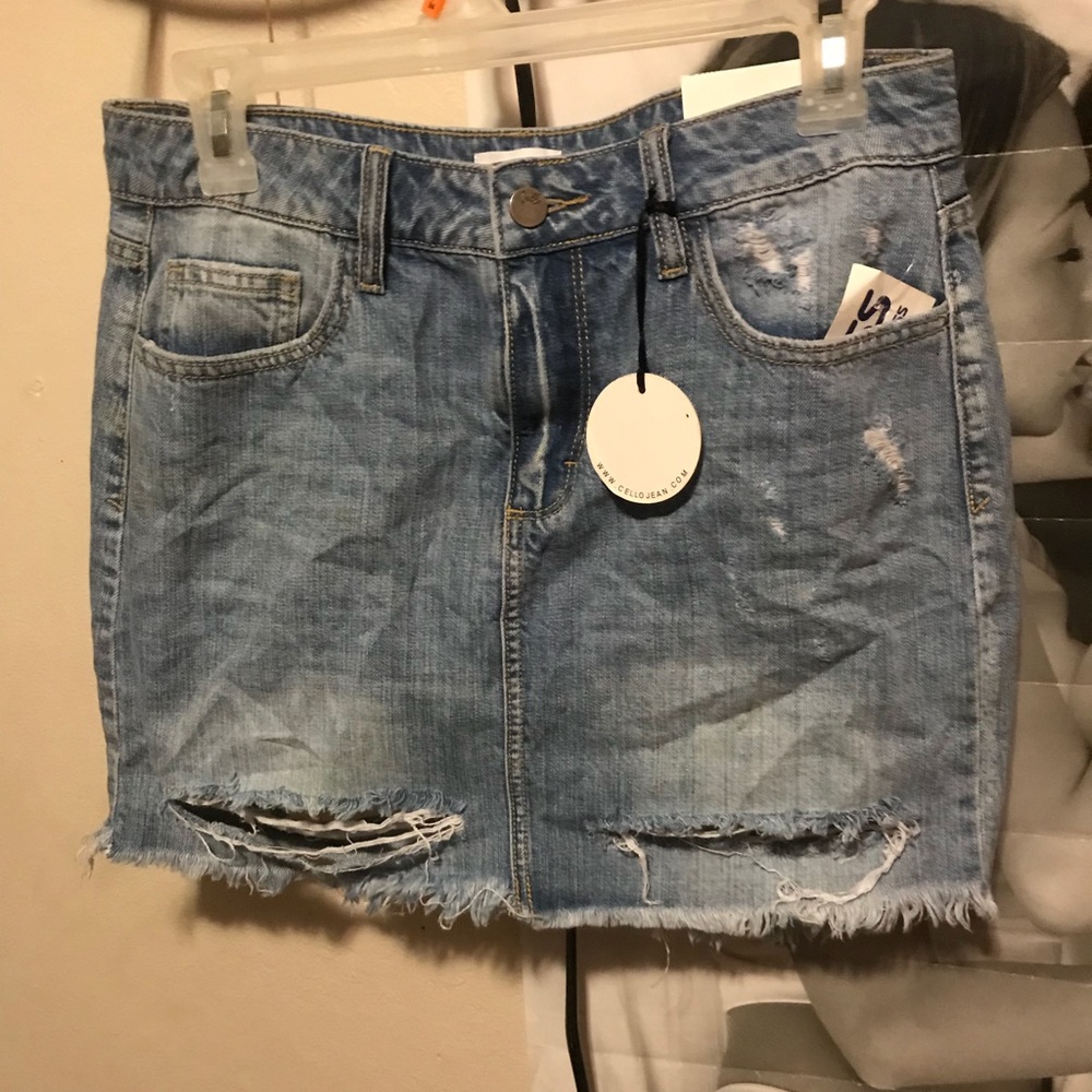 Jean skirt
